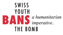Swiss Youth Bans the Bomb logo